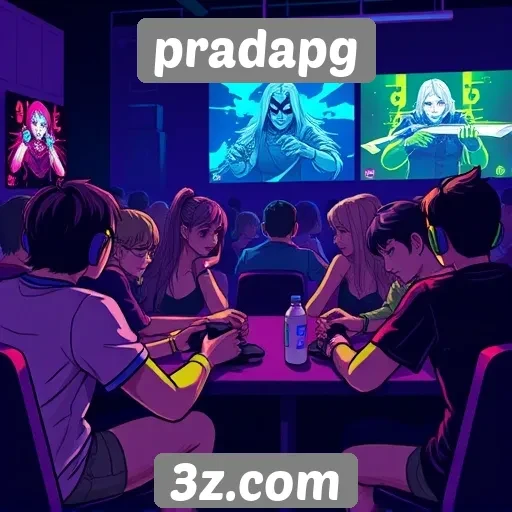 A comunidade de jogadores no site pradapg